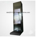 Mostrador digital com piso de 55 polegadas com suporte para retrato Exibição portátil LCD Display digital